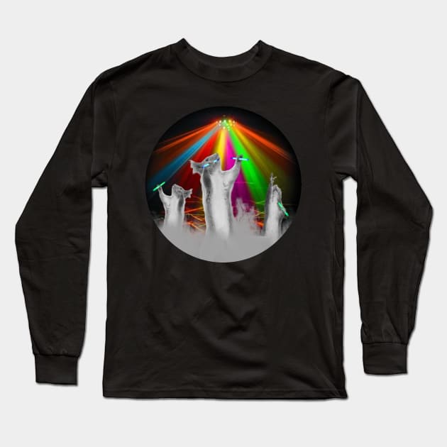 Squirrel Rave 2 Long Sleeve T-Shirt by tk6189